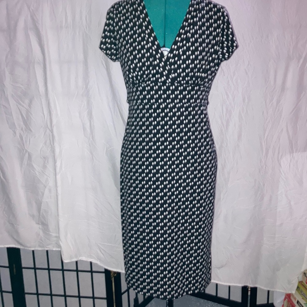 Be Smart Vintage 90’s dress.  Black and white polka dots.size 13/14